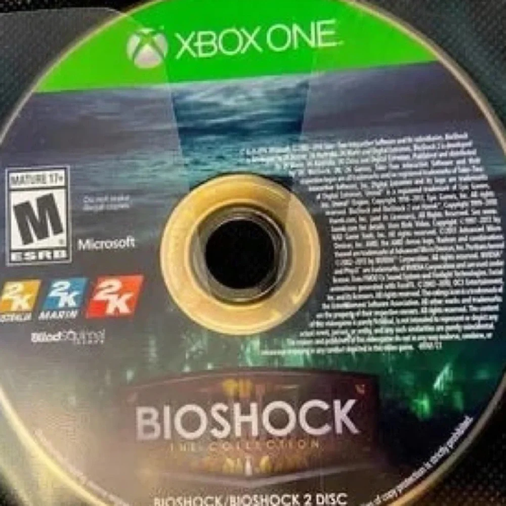 Microsoft Xbox One BioShock Collection Disc - Green and Black